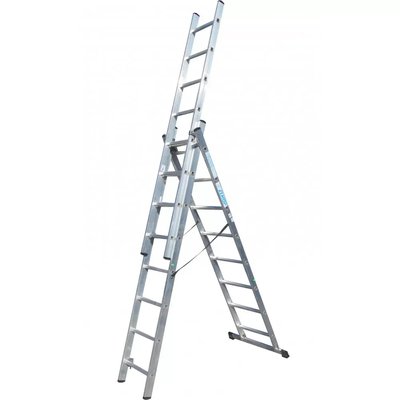 Лестница алюминиевая ELKOP VHR Trend 3x8 (4.5 м)  фото