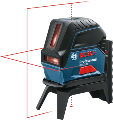 Лазерний нівелір Bosch Professional GCL 2-15 (0601066E02) } фото
