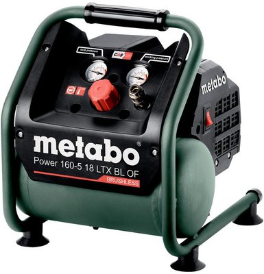 Акумуляторний компресор Metabo Power 160-5 18 LTX BL OF (без АКБ) (601521850) } фото
