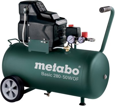 Безмасляный компрессор Metabo Basic 280-50 W OF (601529000)  фото
