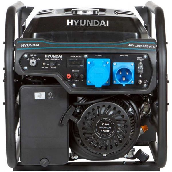 Бензиновий генератор Hyundai HHY 10050FE ATS (8 кВт) } фото