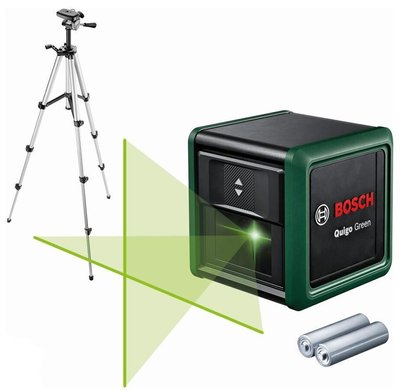 Лазерный нивелир Bosch Quigo Green Set (0603663C03)  фото
