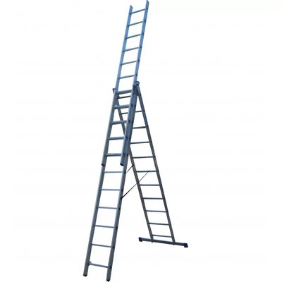 Лестница алюминиевая ELKOP VHR Hobby 3x11 (6.3 м)  фото