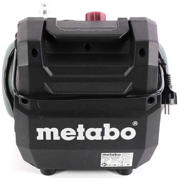 Безмасляний поршневий компресор Metabo BASIC 160-6 W OF (601501000) } фото