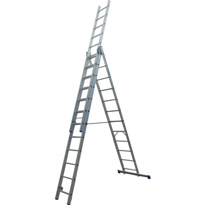 Лестница алюминиевая ELKOP VHR Hobby 3x12 (7.4 м)  фото