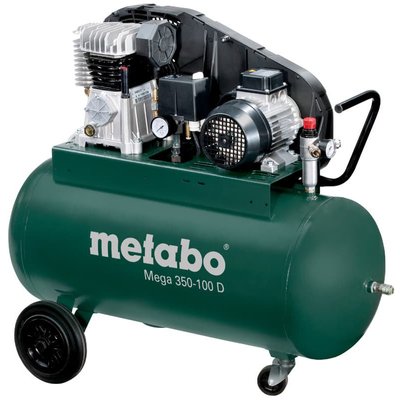 Масляный поршневой компрессор Metabo Mega 350-100 D (601539000)  фото