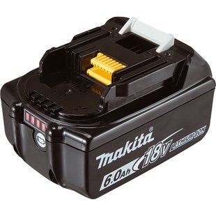 Аккумулятор Li-ion Makita LXT 18В BL1860B (632F69-8)  фото