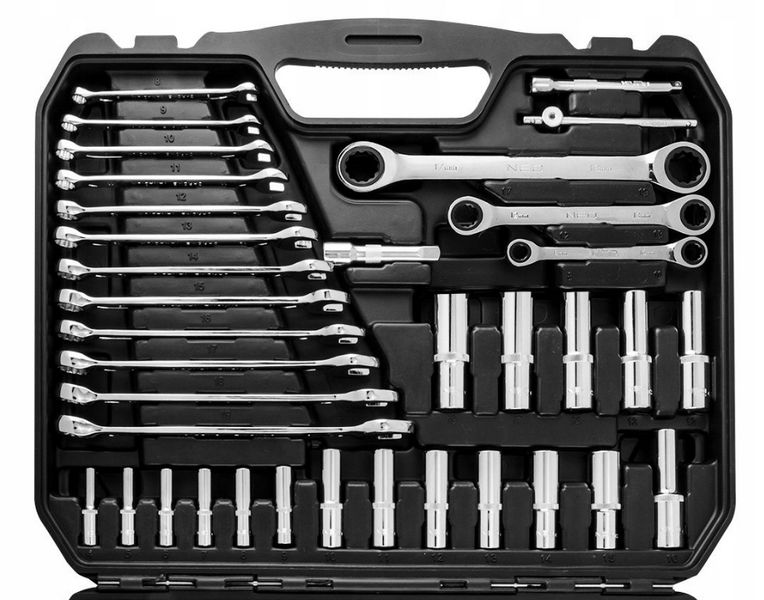 Универсальный набор инструментов NEO Tools 10-072 (156 шт)  фото