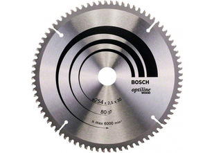 Пиляльний Bosch Optiline Wood 254х30 (2608640437) } фото