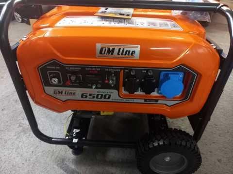 Бензиновый генератор Oleo-Mac Line 6500E OM6500E фото