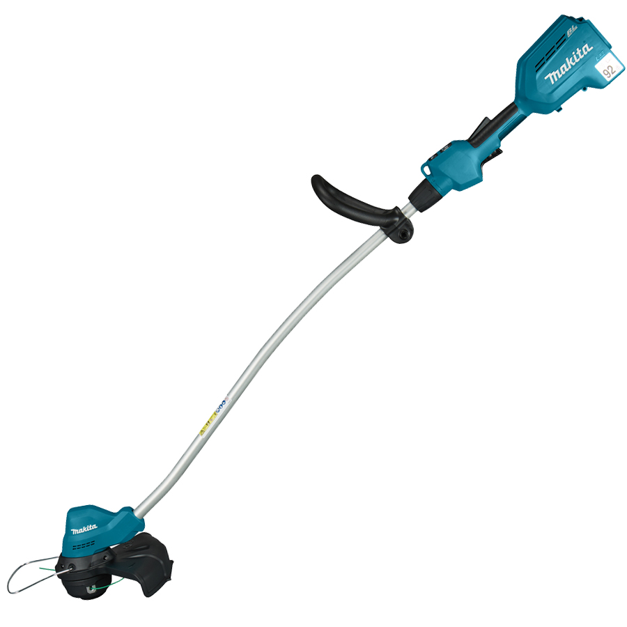 Аккумуляторная коса Makita DUR189Z вид сбоку