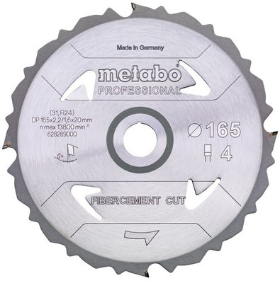 Пильний диск Metabo Fibercement cut PCD 190х2.2/1.6x30 (628297000) } фото