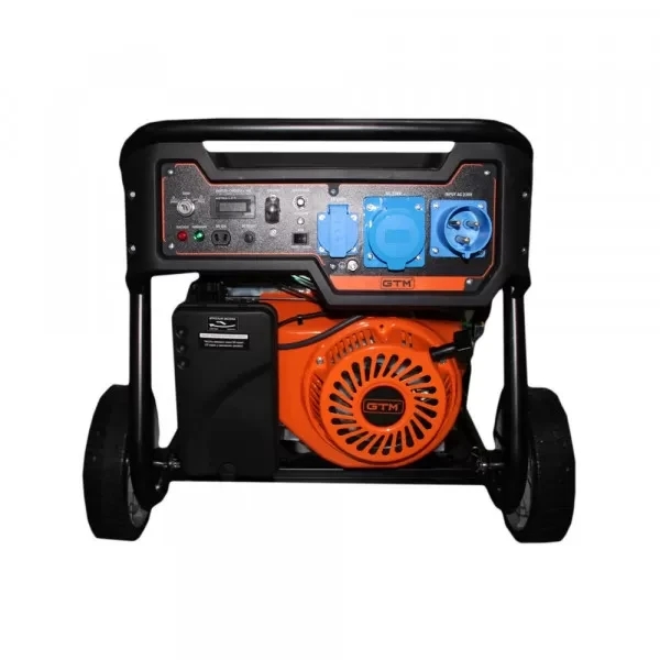 Бензиновый генератор GTM DK5500-L вид спереди