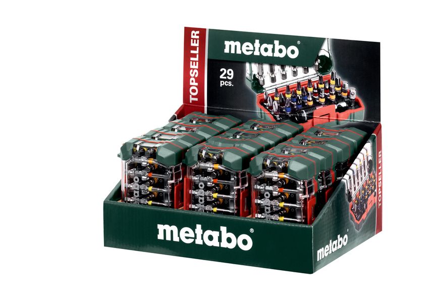 Набір біт Metabo SP BitBox 29 шт (626710000) } фото