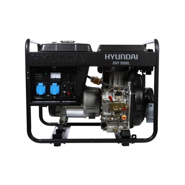 Дизельний генератор Hyundai DHY 5000L (4.6 кВт) } фото