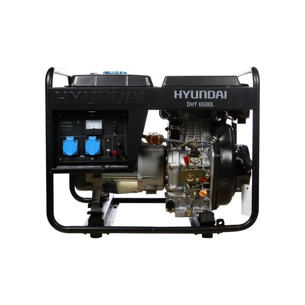 Дизельний генератор Hyundai DHY 6500L (5.5 кВт) } фото