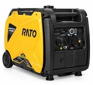Інверторний двопаливний генератор Rato R4000iE-R } фото