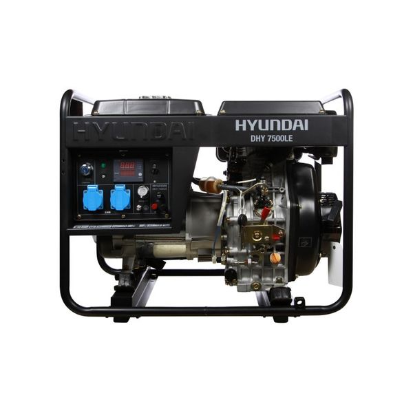 Дизельний генератор Hyundai DHY 7500LE (6 кВт) } фото