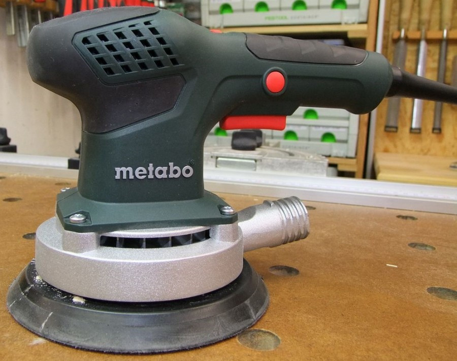 Пилозбірник на шліфувальній машині Metabo