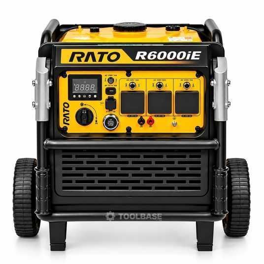 Інверторний генератор Rato R6000iE (5.5 кВт, мідь) } фото