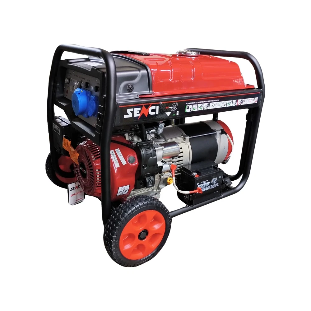Бензиновий генератор SENCI SC17000E спереди