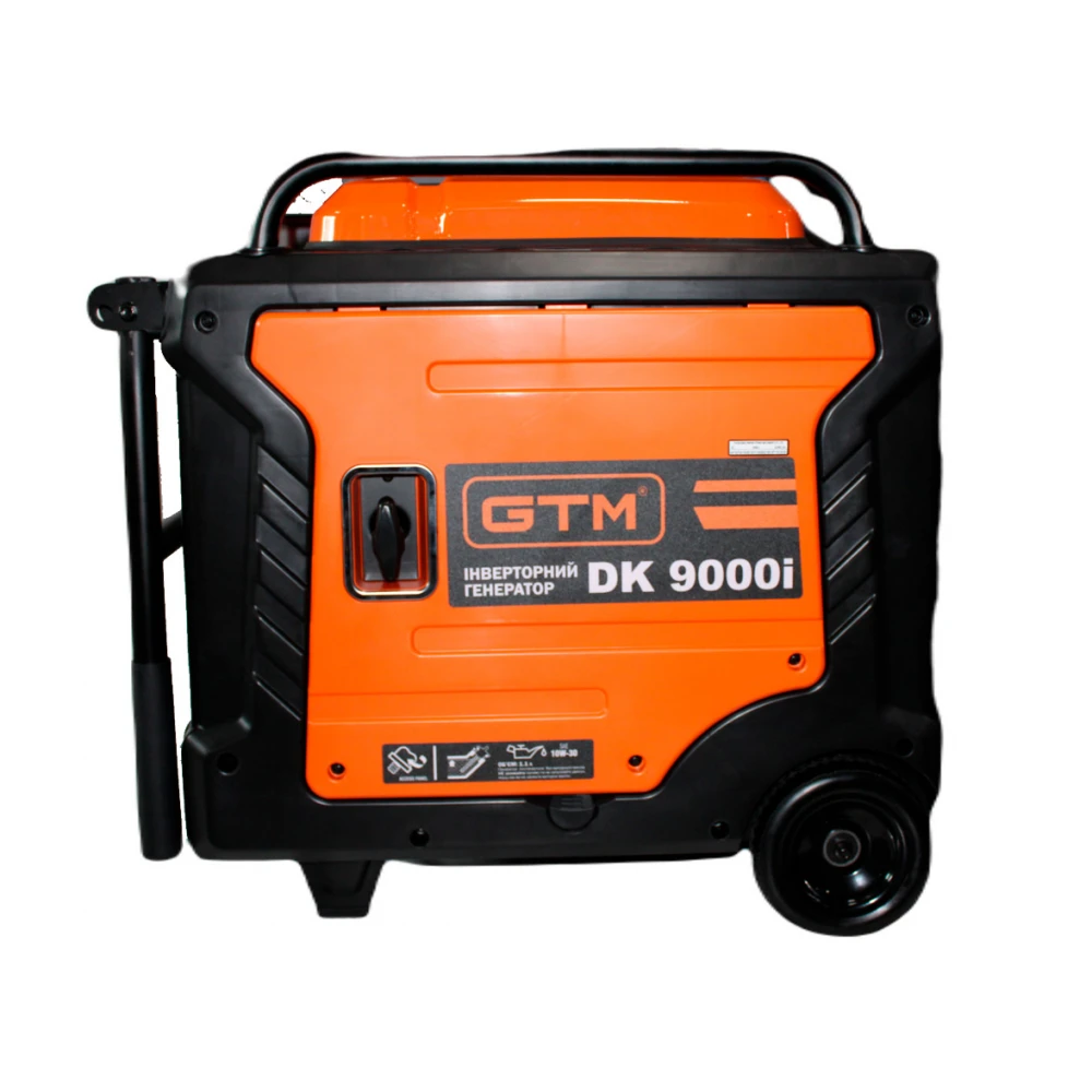 Інверторний генератор GTM DK9000i панель управління