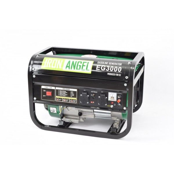 Генератор бензиновый Iron Angel EG 3000 (2.8 кВт)  фото
