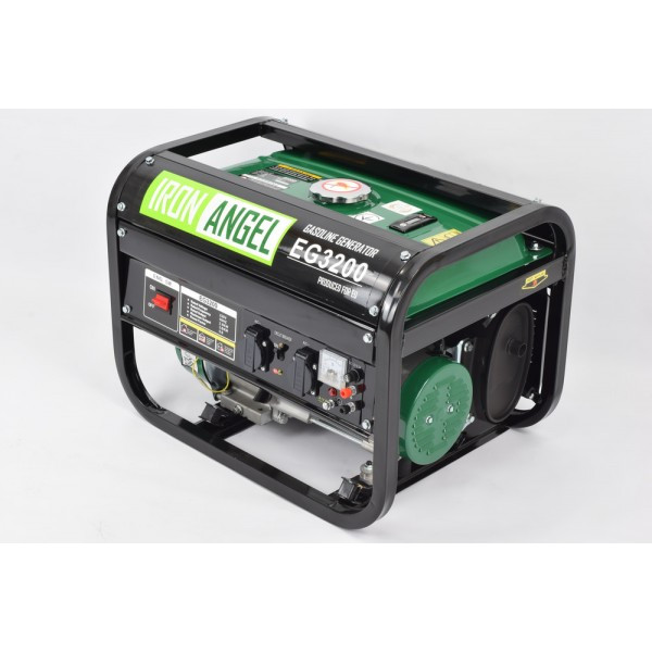 Передня панель бензинового генератора Iron Angel EG 3200