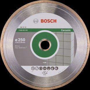 Диск алмазний відрізний Bosch Standart for Ceramic 230х25.4/30 мм (2608602539) } фото