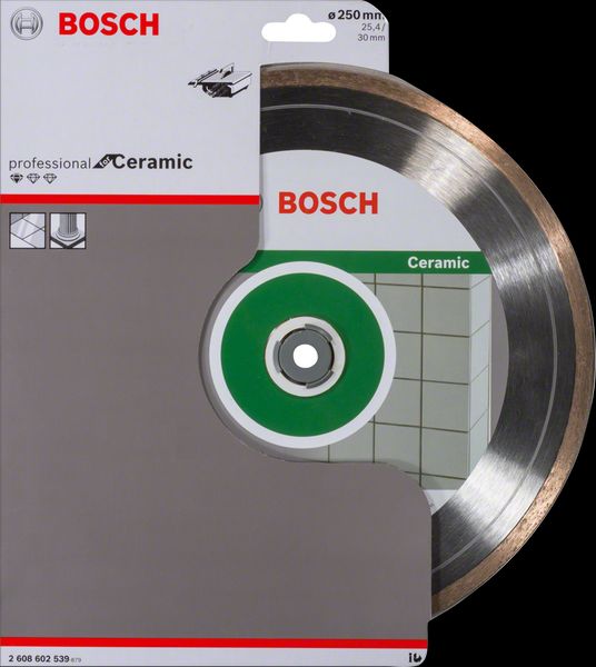 Диск алмазний відрізний Bosch Standart for Ceramic (230х25.4/30 мм) (2608602539) } фото