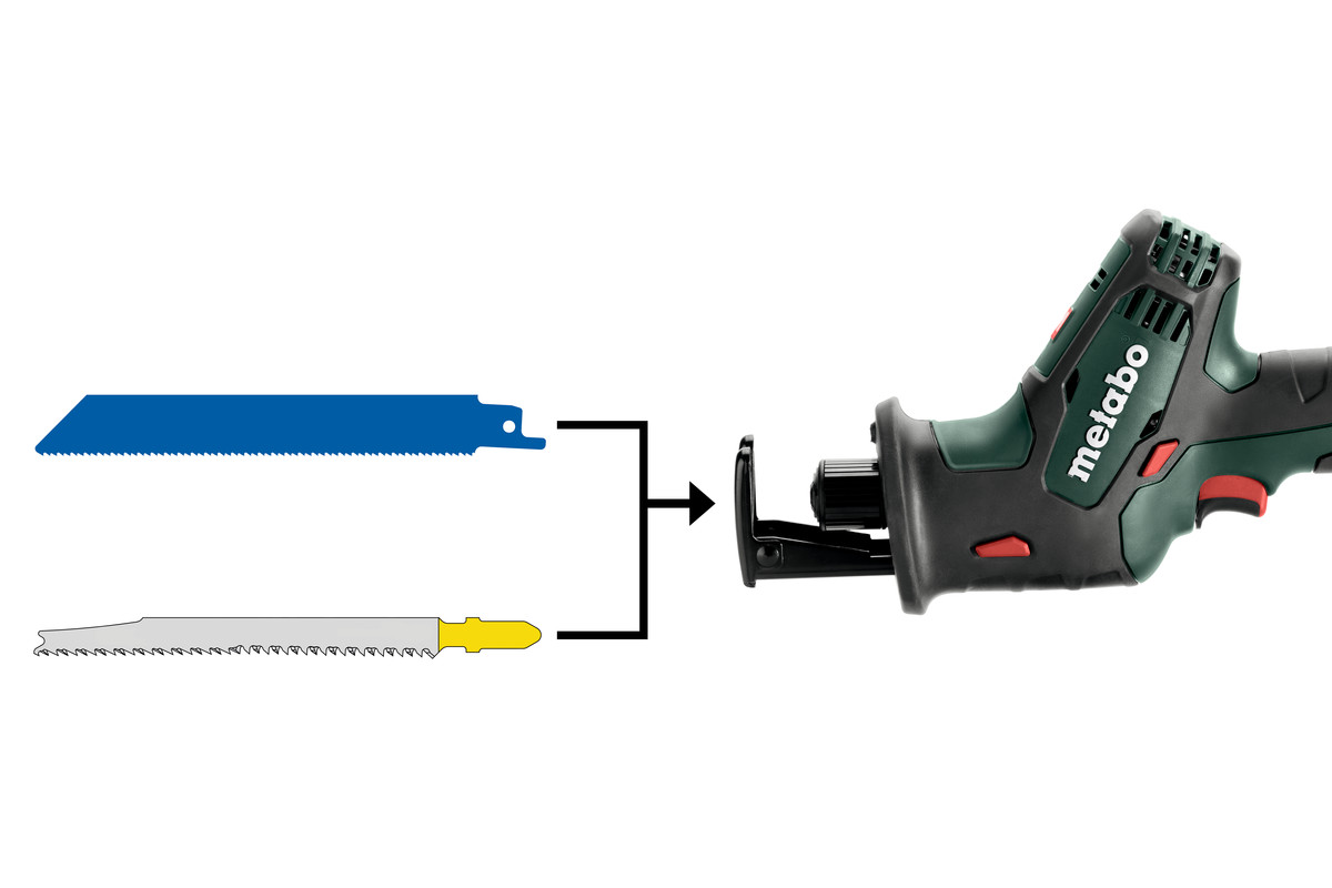 Акумуляторна шабельна пила Metabo