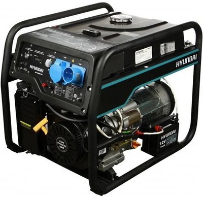 Бензиновий генератор Hyundai HHY 7050F (5.5 кВт) } фото