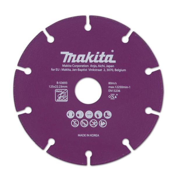 Алмазный отрезной диск Makita SPECIALIZED 125х22.23 мм B-53693 фото