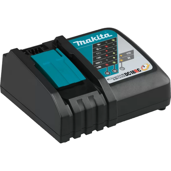 Набір акумуляторна повітродувка Makita DUB186Z + акумулятор BL1830 + зарядний пристрій DC18RC SET-DUB186Z-1023 фото