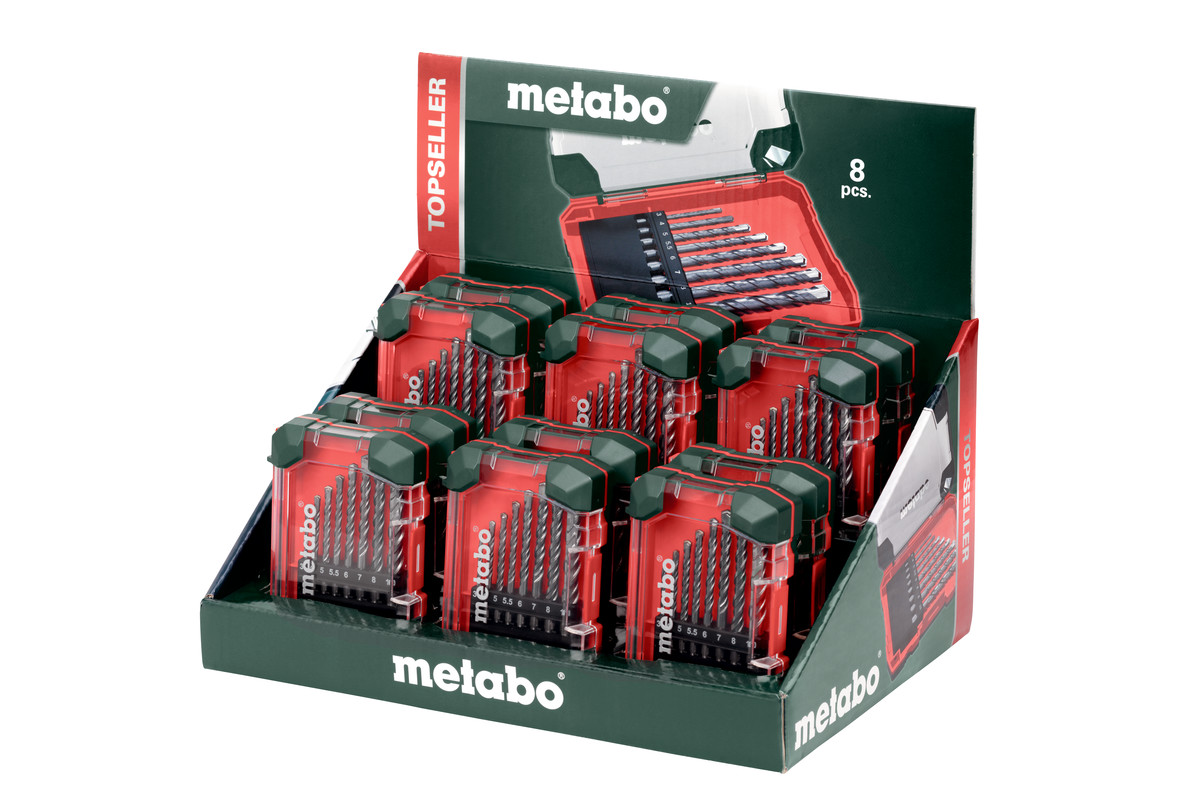 Набір свердел Metabo SP у кейсі