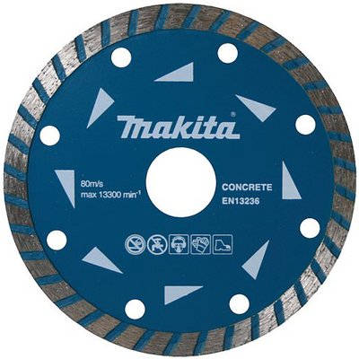 Алмазний диск Makita по бетону 125х22.23мм (D-41632) } фото