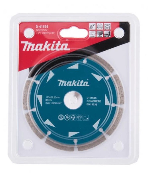 Алмазний диск Makita 125х22.23 мм D-41595 фото