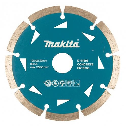 Алмазный диск Makita 125х22.23 мм D-41595 фото