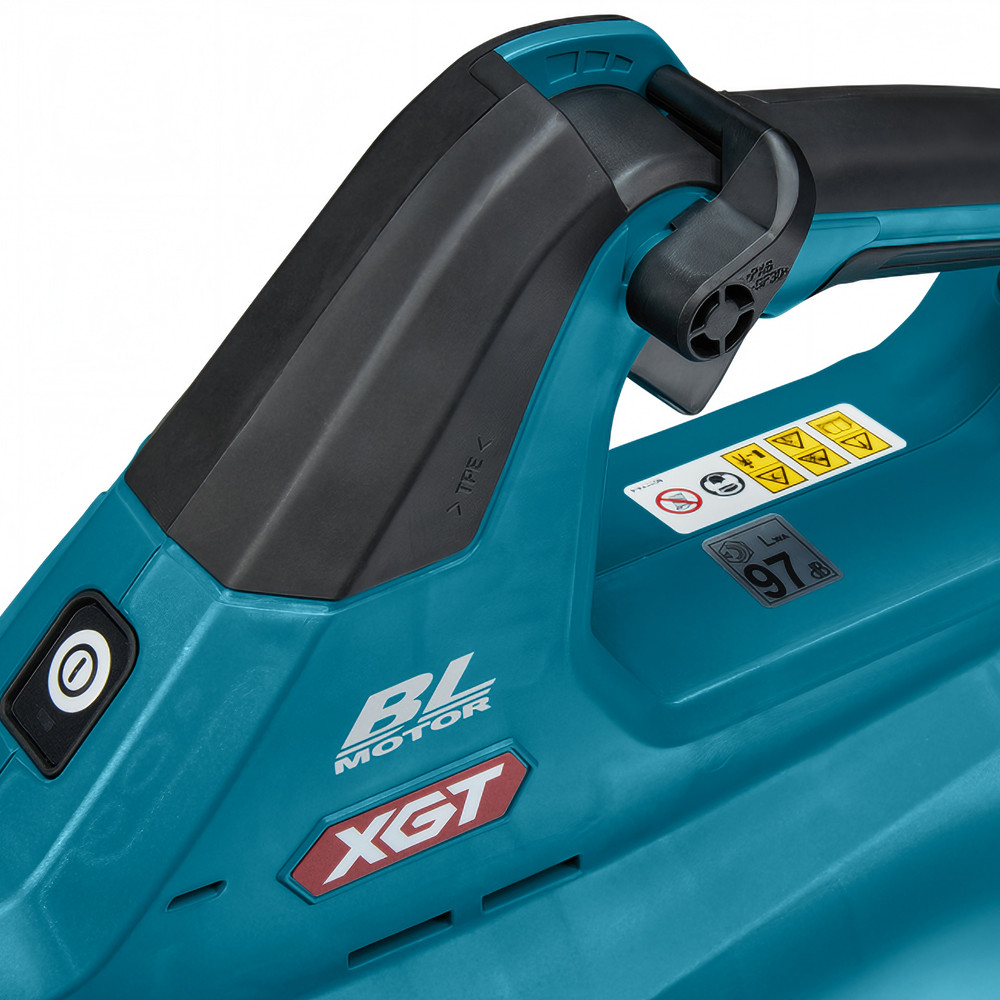 Аккумуляторная воздуходувка Makita UB001GZ вид сбоку
