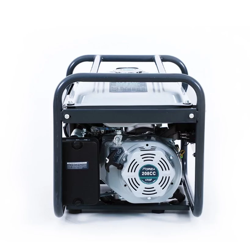 Бензиновый генератор Forza FPG4500E сбоку