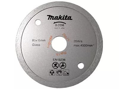 Алмазный диск Makita по керамической плитке и стеклу 85х15х1.8 (B-21098)  фото
