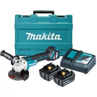 Аккумуляторная угловая шлифмашина Makita DGA 511 RTE  фото