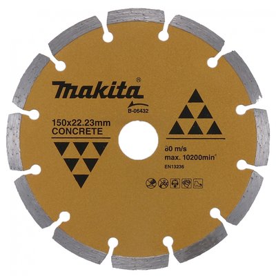 Алмазный диск Makita 150х22.23 мм  фото