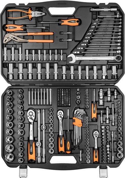 Универсальный набор инструментов NEO Tools 08-681 (233 шт.)  фото