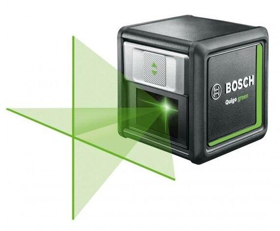 Лазерний нівелір Bosch Quigo Green + MM2 (0603663C02) } фото