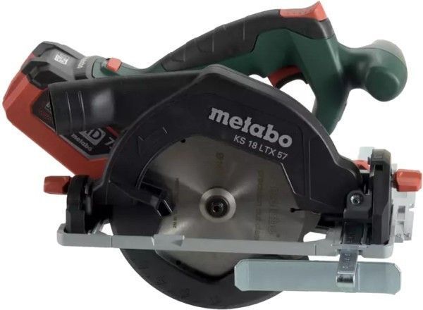 Акумуляторна дискова пила Metabo KS 18 LTX 57 (без АКБ) (601857890) } фото