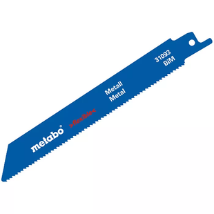 Полотно для шабельних пил Metabo &laquo;FLEXIBLE METAL&raquo; 150х0.9 мм 5шт (631491000) } фото