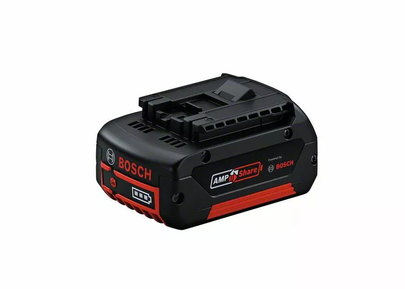 Бокова частина акумулятора Bosch GBA 18V 5Ah