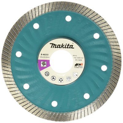 Алмазний диск по плитці та кераміці Makita 125х22.23 мм } фото