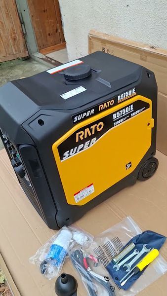 Генератор інверторний Rato R5750iE (5.5 кВт, мідь) } фото